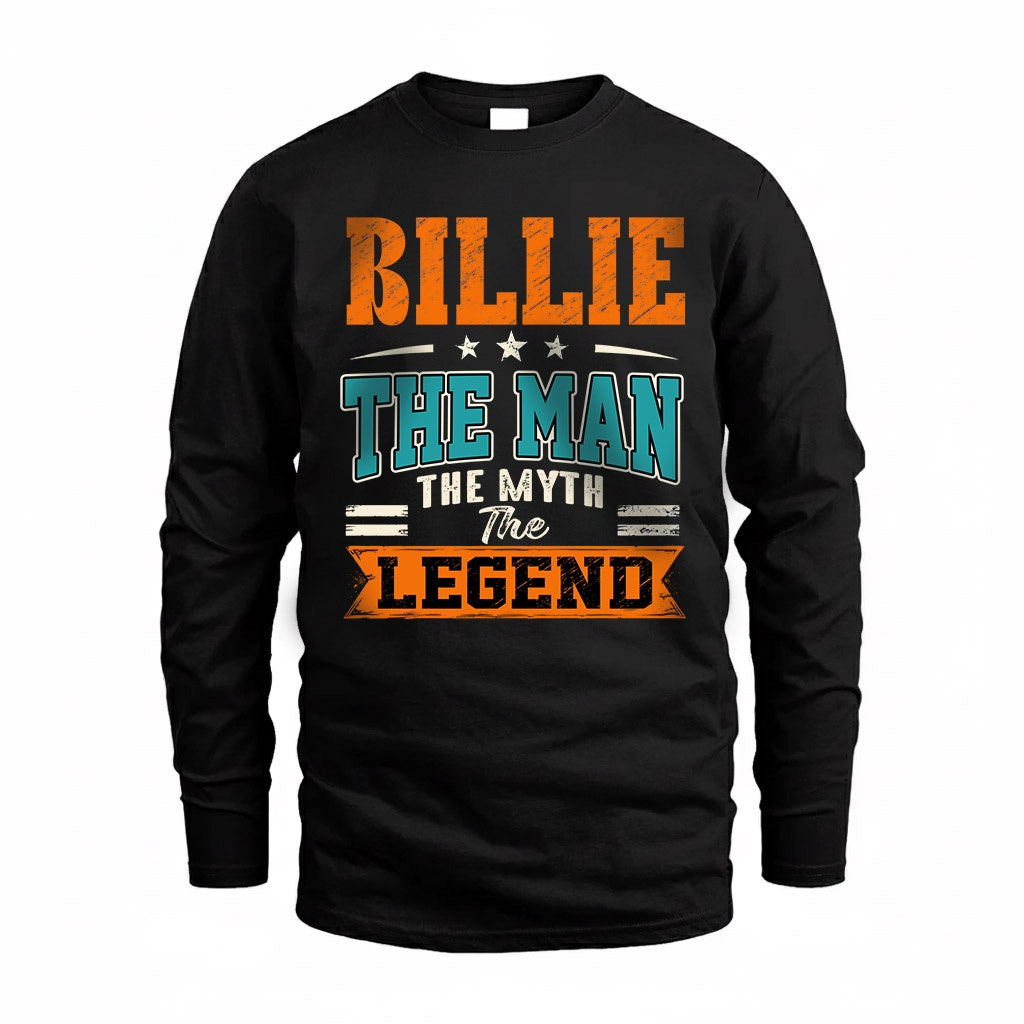 BILLIE HH F007 The Man Myth Legend Personalized Shirt – product image 4
