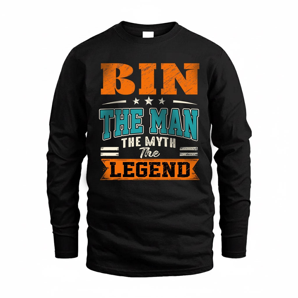 BIN HH F007 The Man Myth Legend Personalized Shirt – Gift product image 4