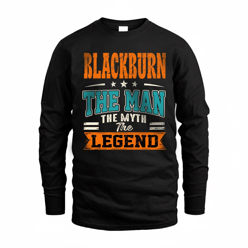 BLACKBURN HH F007 The Man Myth Legend Personalized Shirt – product image 4