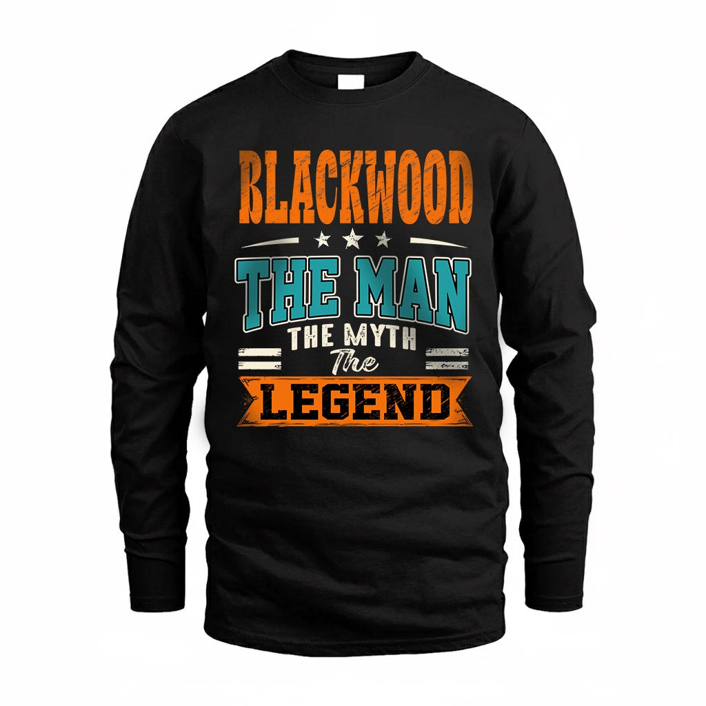 BLACKWOOD HH F007 The Man Myth Legend Personalized Shirt – product image 4