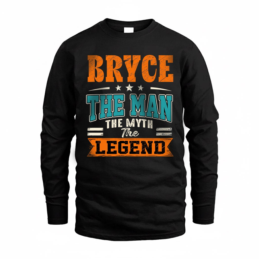 BRYCE HH F007 The Man Myth Legend Personalized Shirt – Gift product image 4