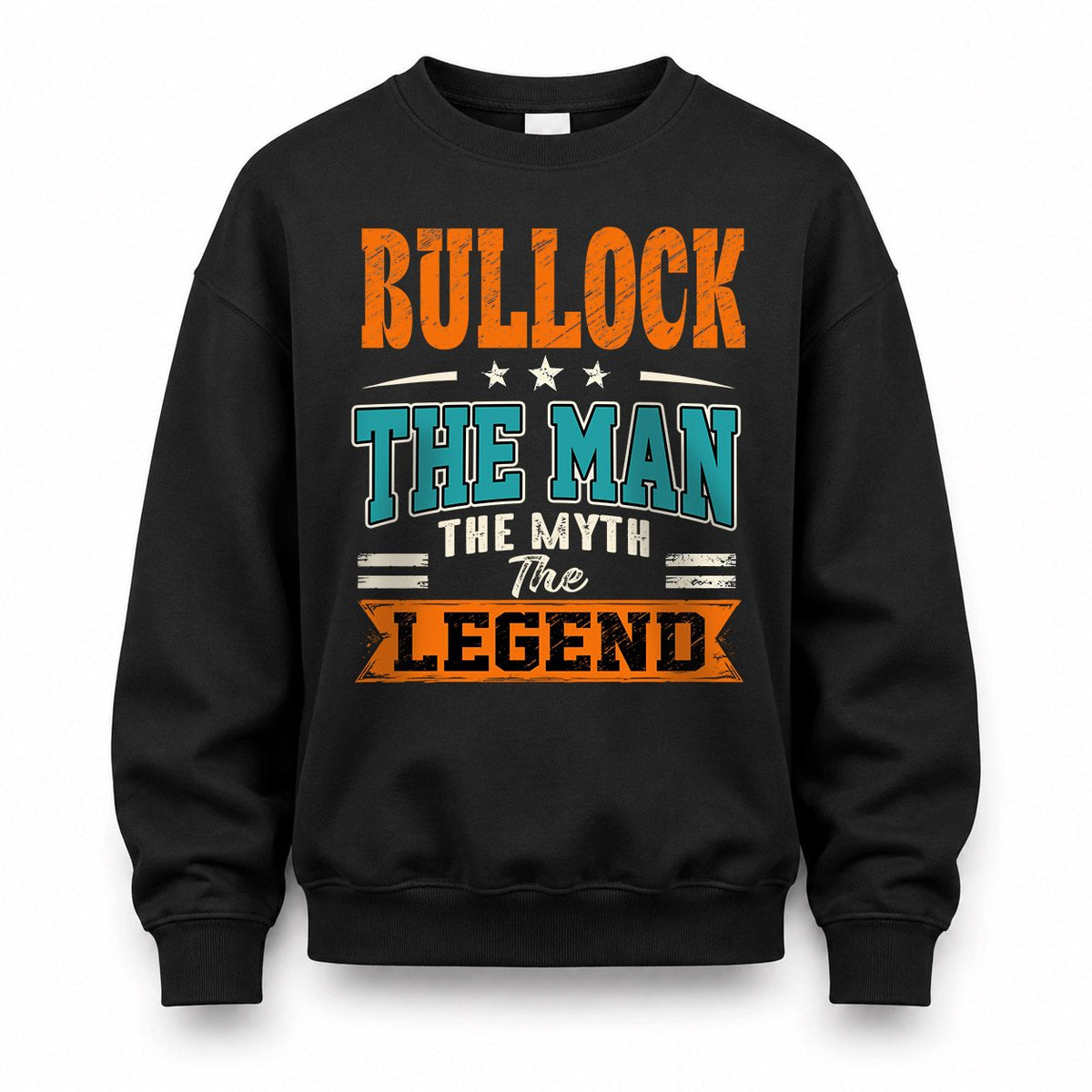 BULLOCK HH F007 The Man Myth Legend Personalized Shirt – product image 3