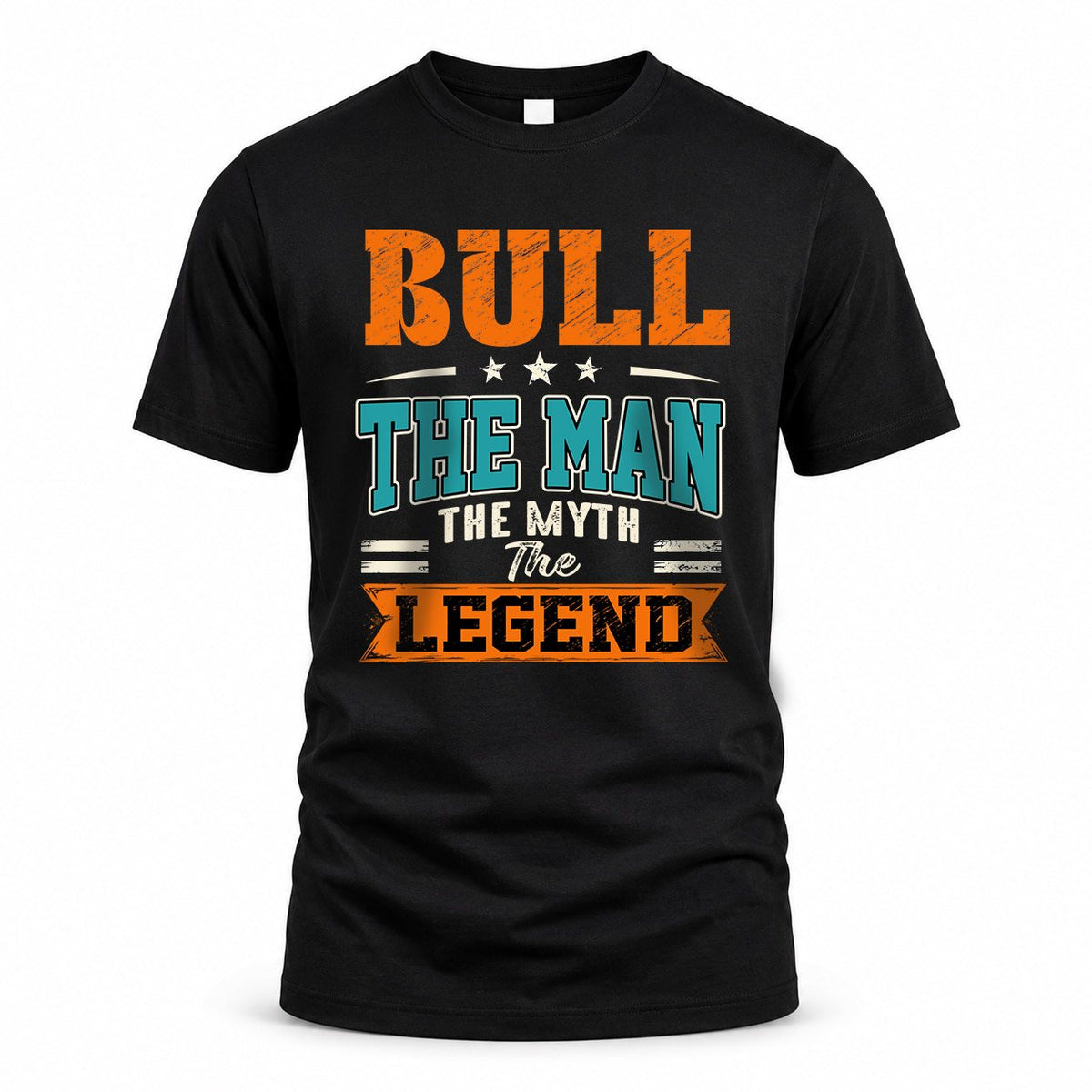 BULL HH F007 The Man Myth Legend Personalized Shirt – Gift product image 1