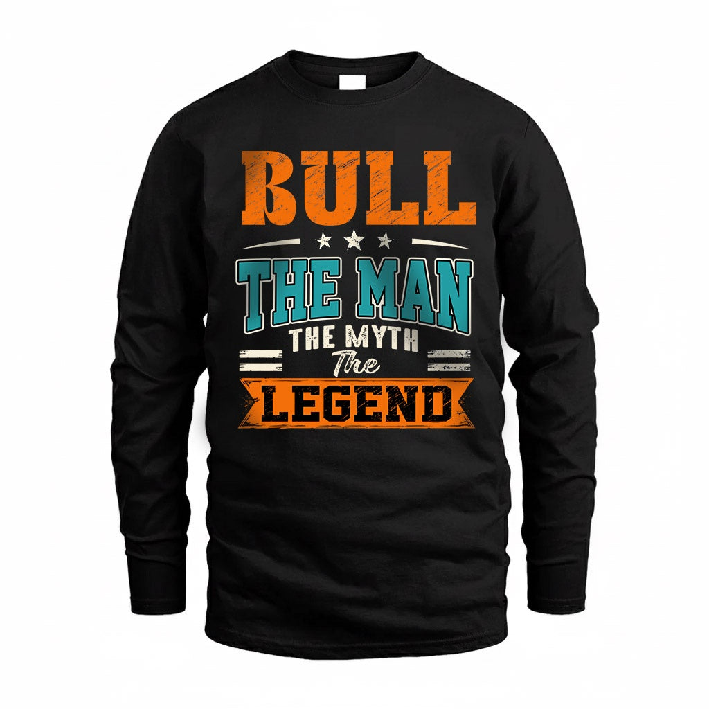 BULL HH F007 The Man Myth Legend Personalized Shirt – Gift product image 4