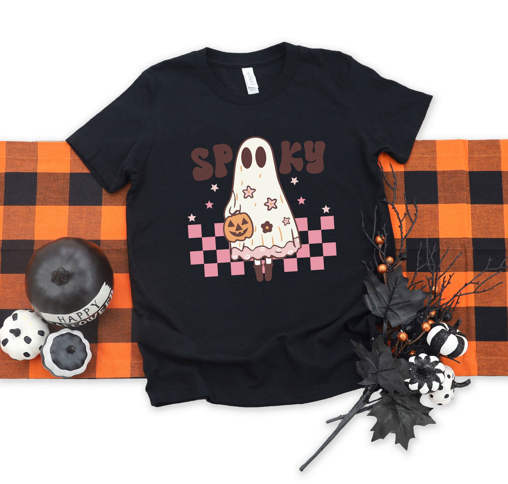 Spooky Girl Ghost | Youth Graphic Short Sleeve Tee product image 2