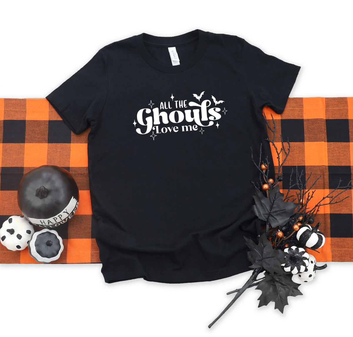 All The Ghouls Love Me Diamonds | Youth Graphic Short product image 1