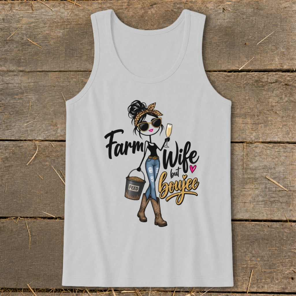 Boujee Farm Wife Tank Top