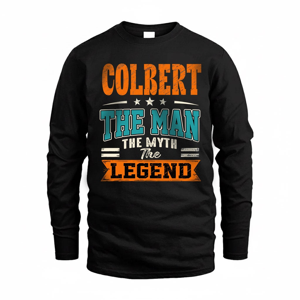 COLBERT HH F007 The Man Myth Legend Personalized Shirt – product image 4