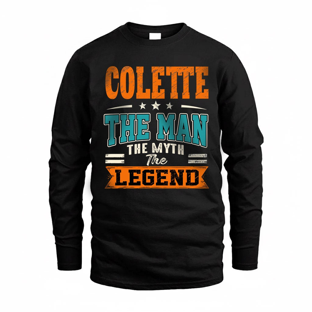 COLETTE HH F007 The Man Myth Legend Personalized Shirt – product image 4