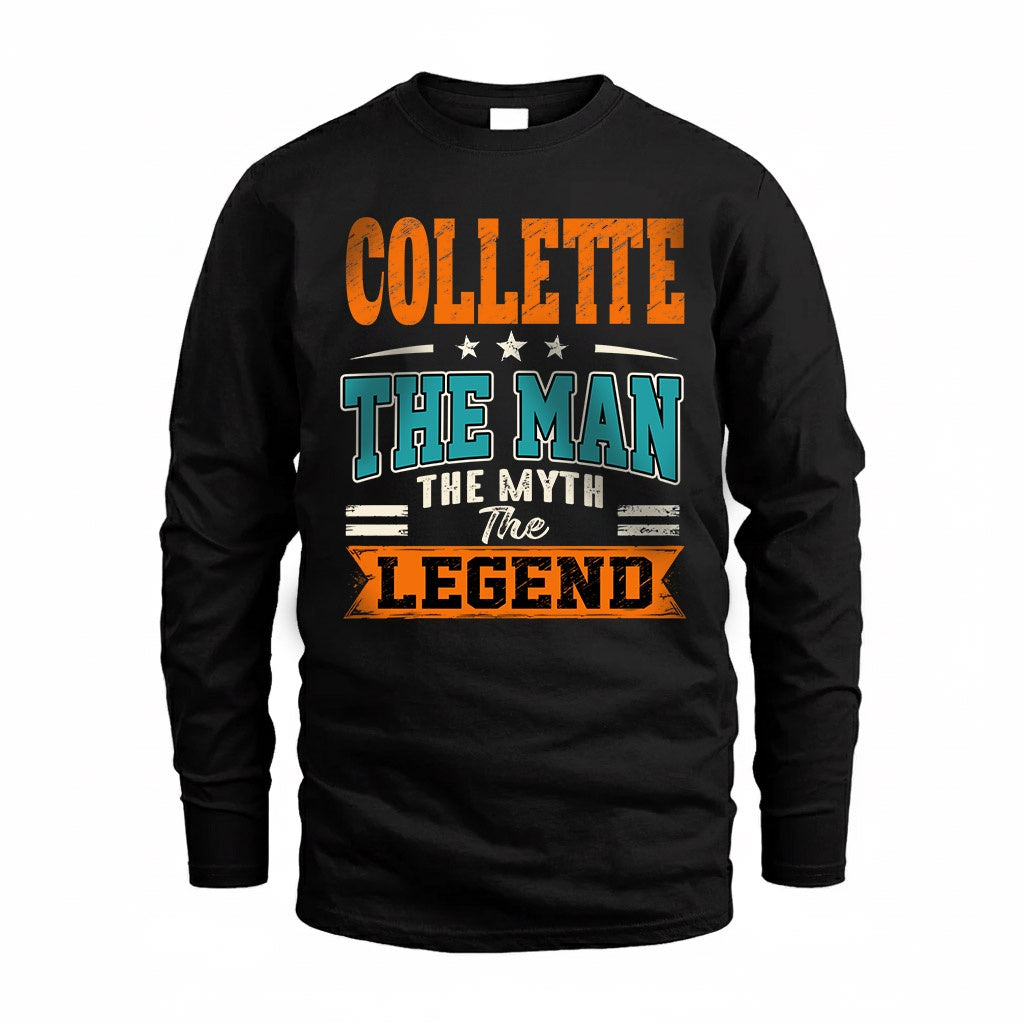 COLLETTE HH F007 The Man Myth Legend Personalized Shirt – product image 4