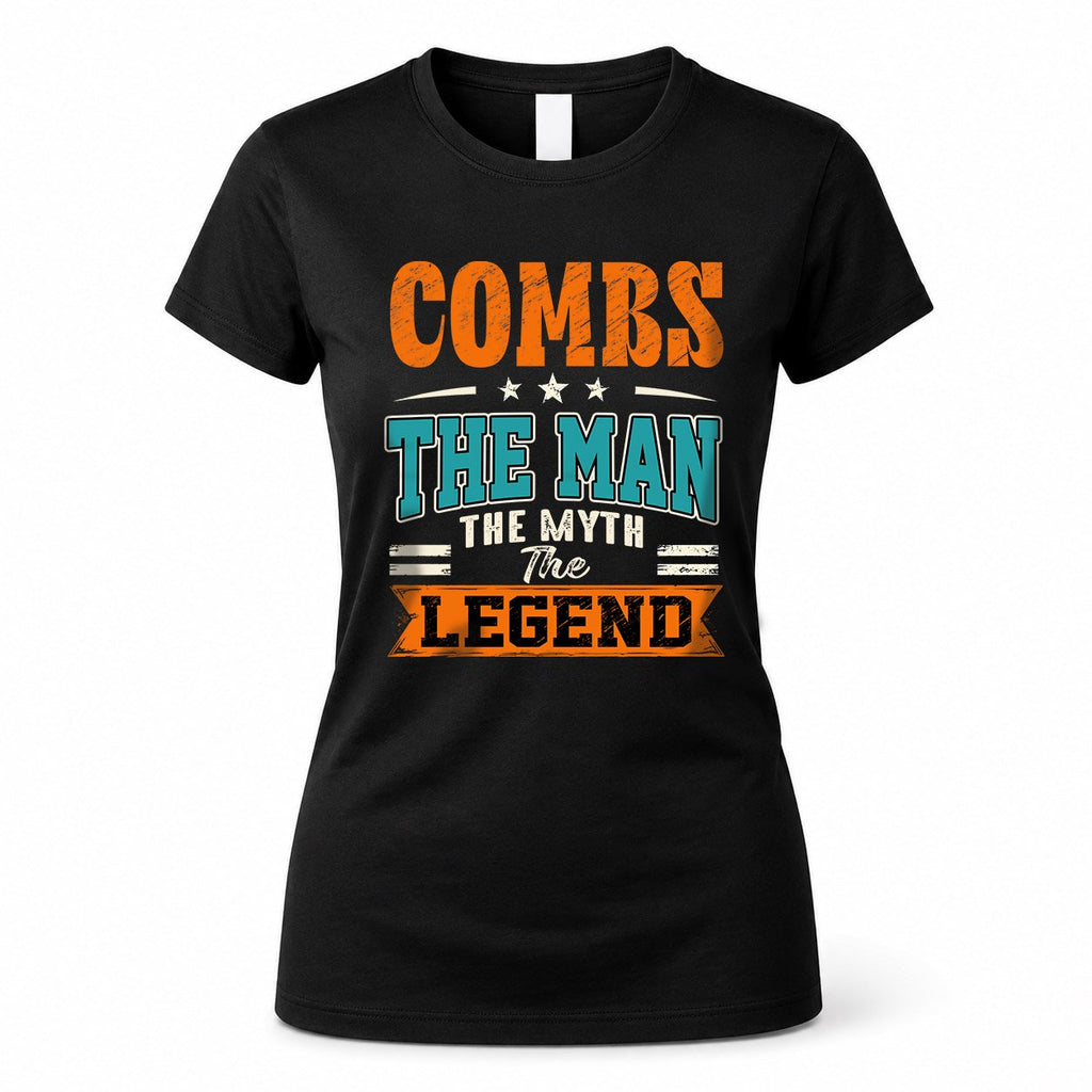 COMBS HH F007 The Man Myth Legend Personalized Shirt – Gift product image 5