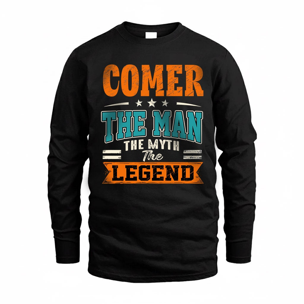 COMER HH F007 The Man Myth Legend Personalized Shirt – Gift product image 4