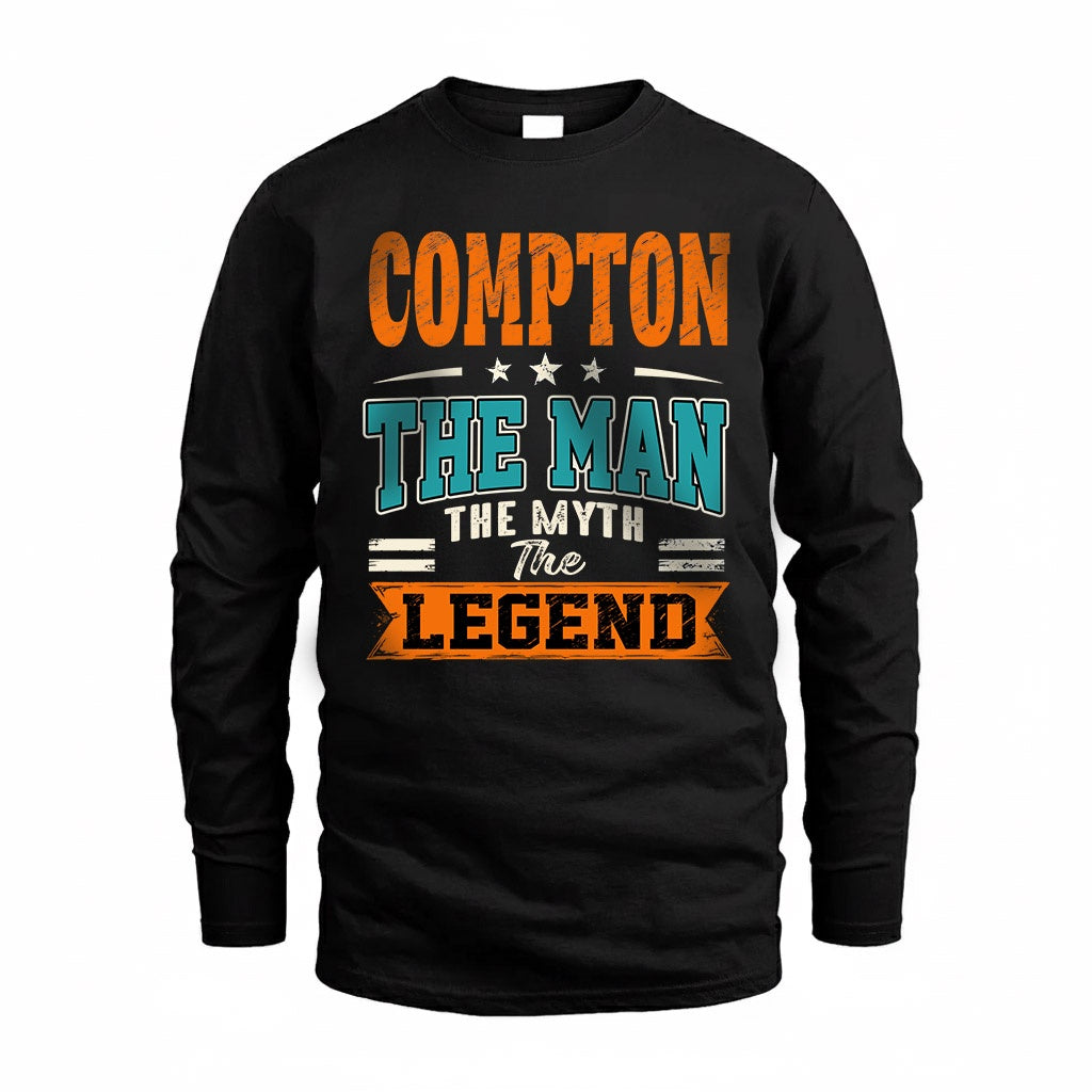 COMPTON HH F007 The Man Myth Legend Personalized Shirt – product image 4