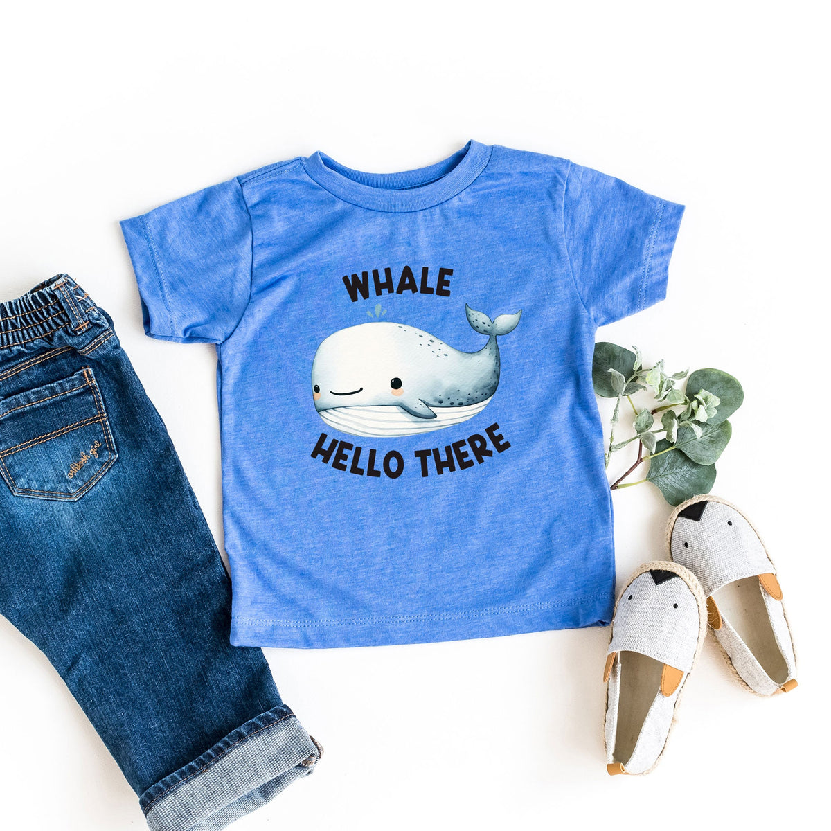 Whale Hello There | Youth Graphic Short Sleeve Tee product image 3