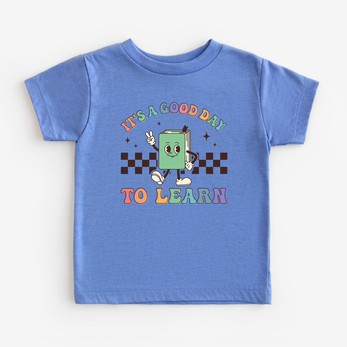 It's A Good Day To Learn Checkered | Youth Graphic Short product image 4