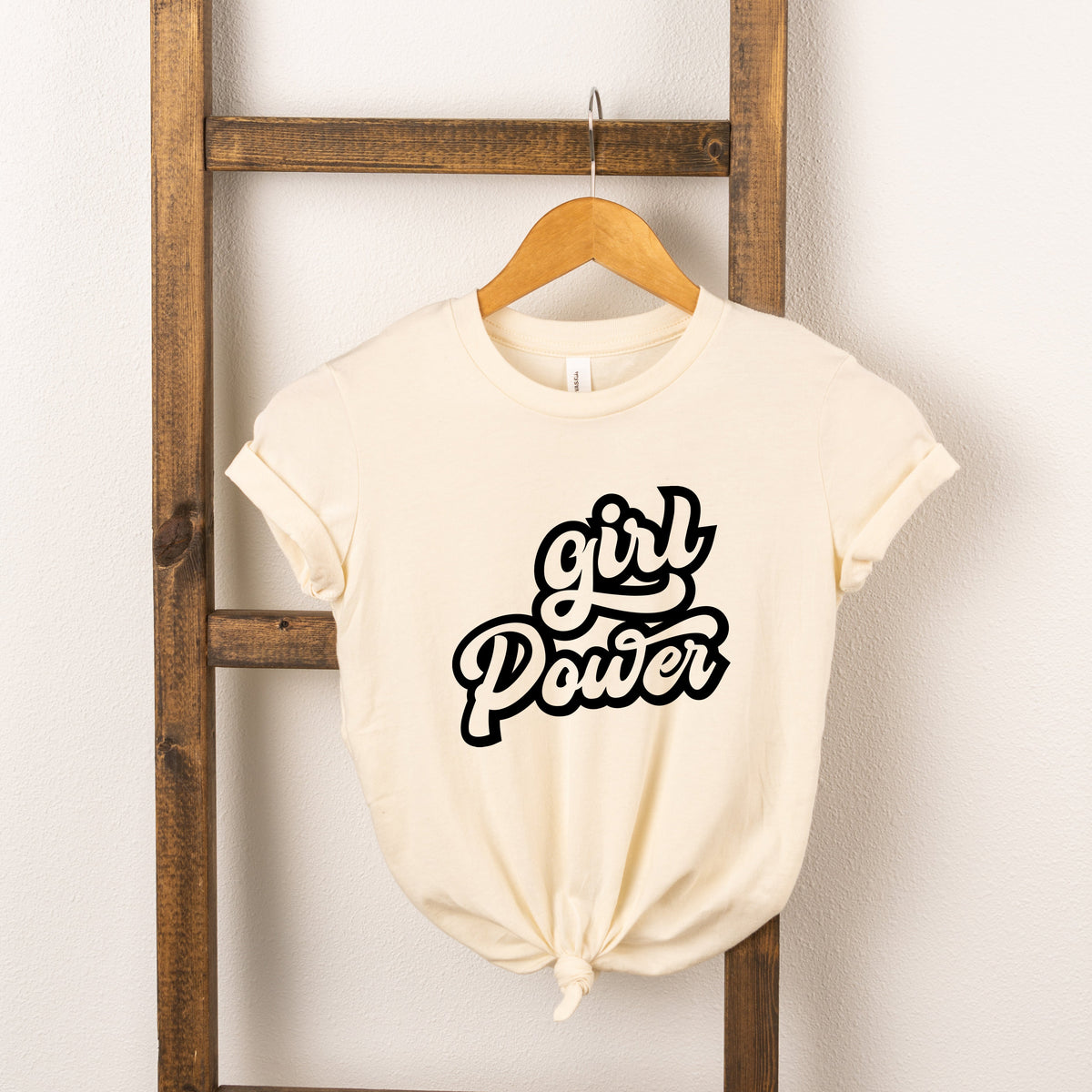 Retro Girl Power | Toddler Short Sleeve Crew Neck product image 2