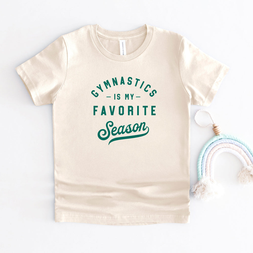 Gymnastics Is My Favorite Season | Youth Short Sleeve Crew product image 1