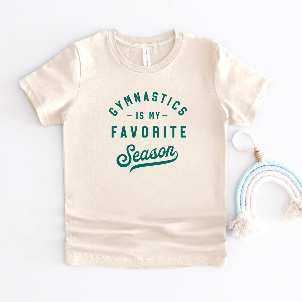 Gymnastics Is My Favorite Season | Youth Short Sleeve Crew product image 1