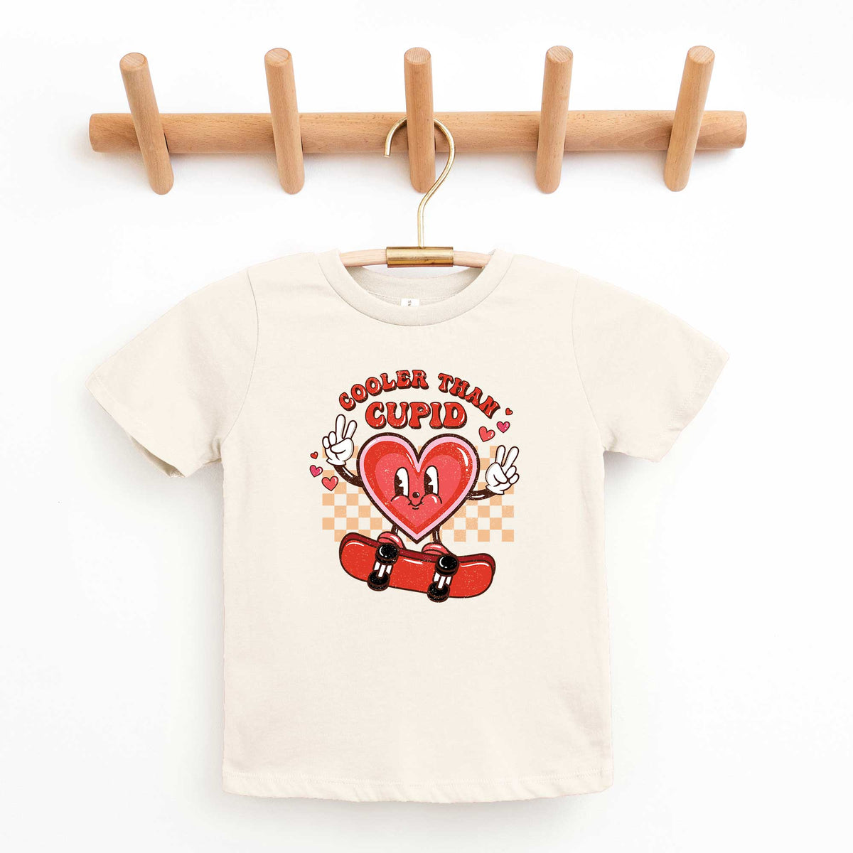 Cooler Than Cupid Skater | Youth Short Sleeve Crew Neck product image 3