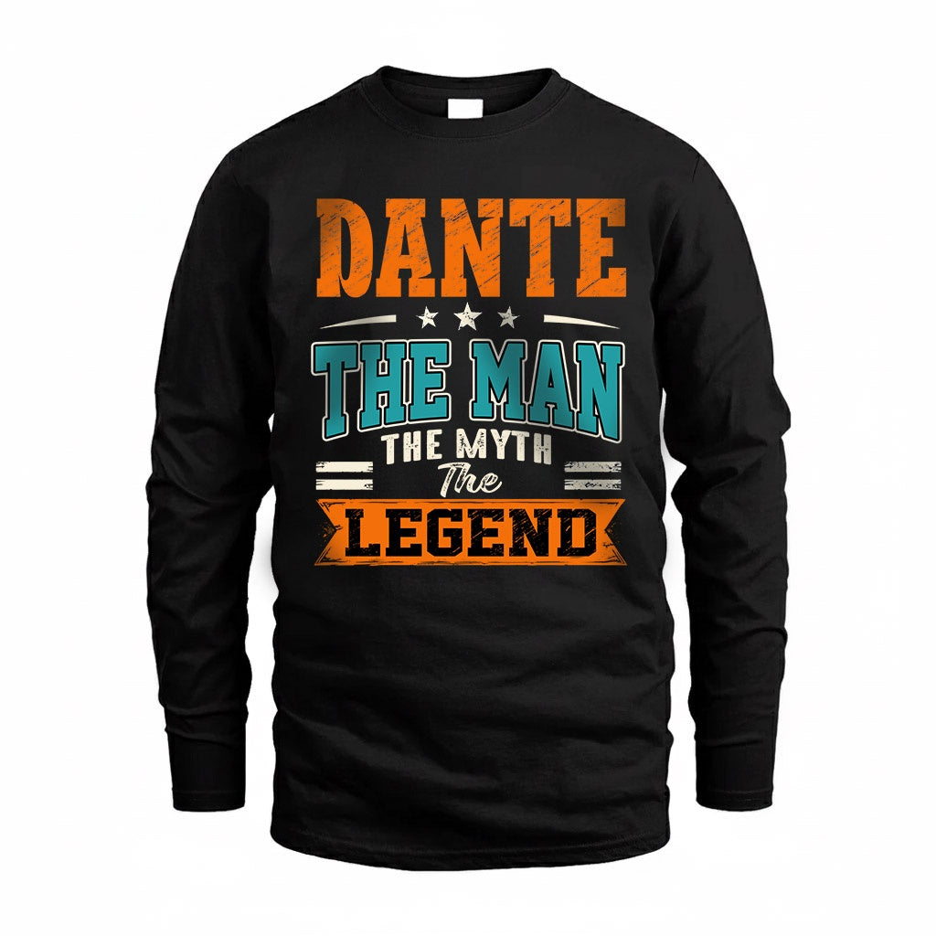 DANTE HH F007 The Man Myth Legend Personalized Shirt – Gift product image 4
