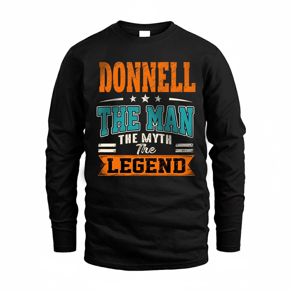 DONNELL HH F007 The Man Myth Legend Personalized Shirt – product image 4