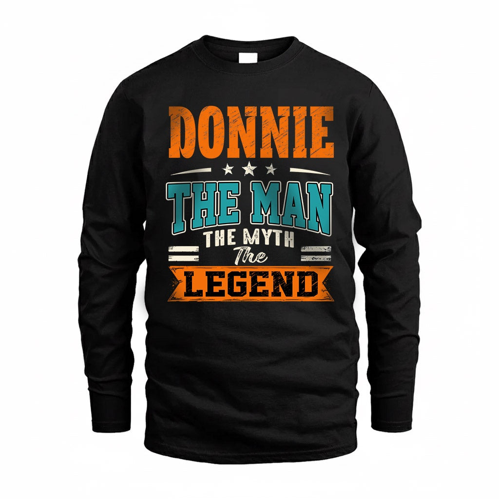 DONNIE HH F007 The Man Myth Legend Personalized Shirt – product image 4