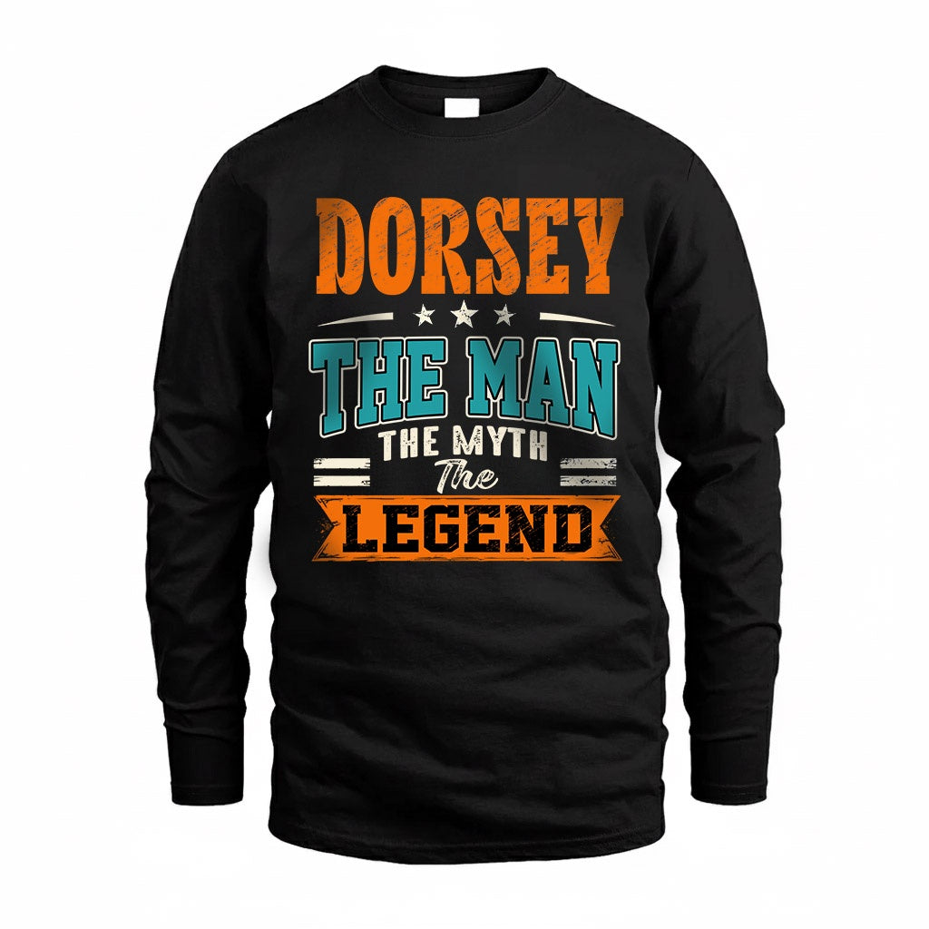 DORSEY HH F007 The Man Myth Legend Personalized Shirt – product image 4