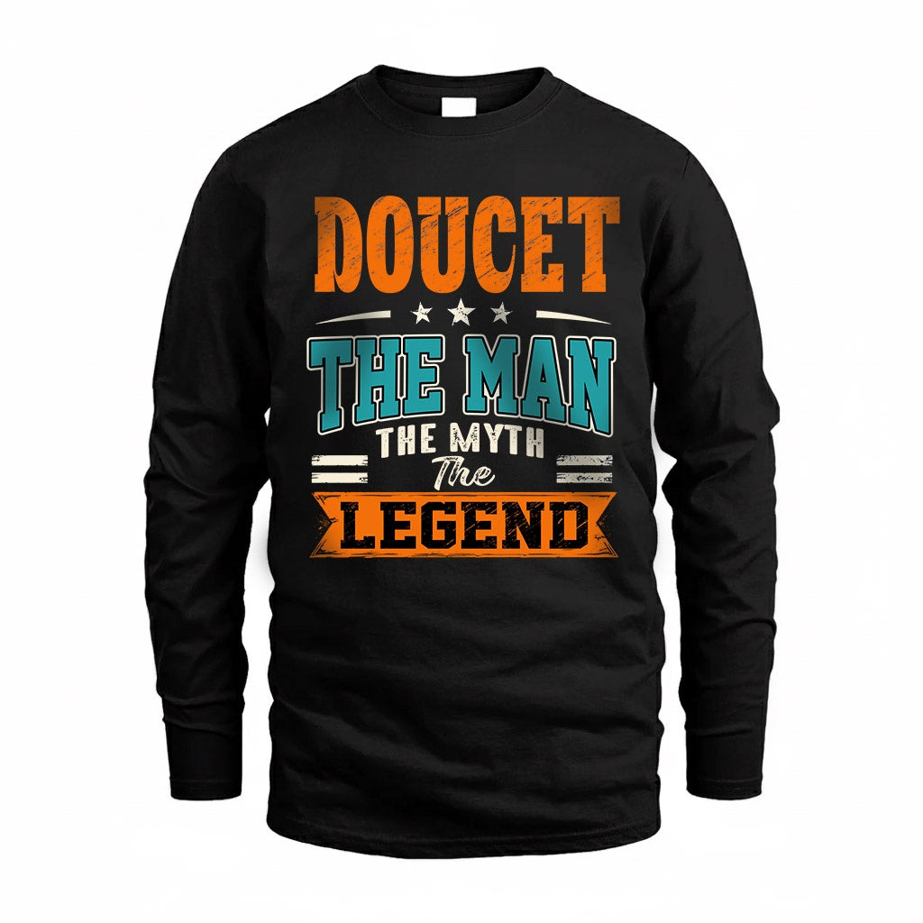 DOUCET HH F007 The Man Myth Legend Personalized Shirt – product image 4