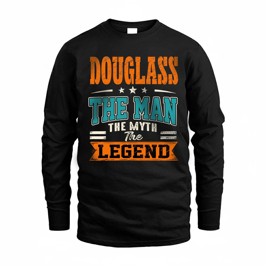 DOUGLASS HH F007 The Man Myth Legend Personalized Shirt – product image 4