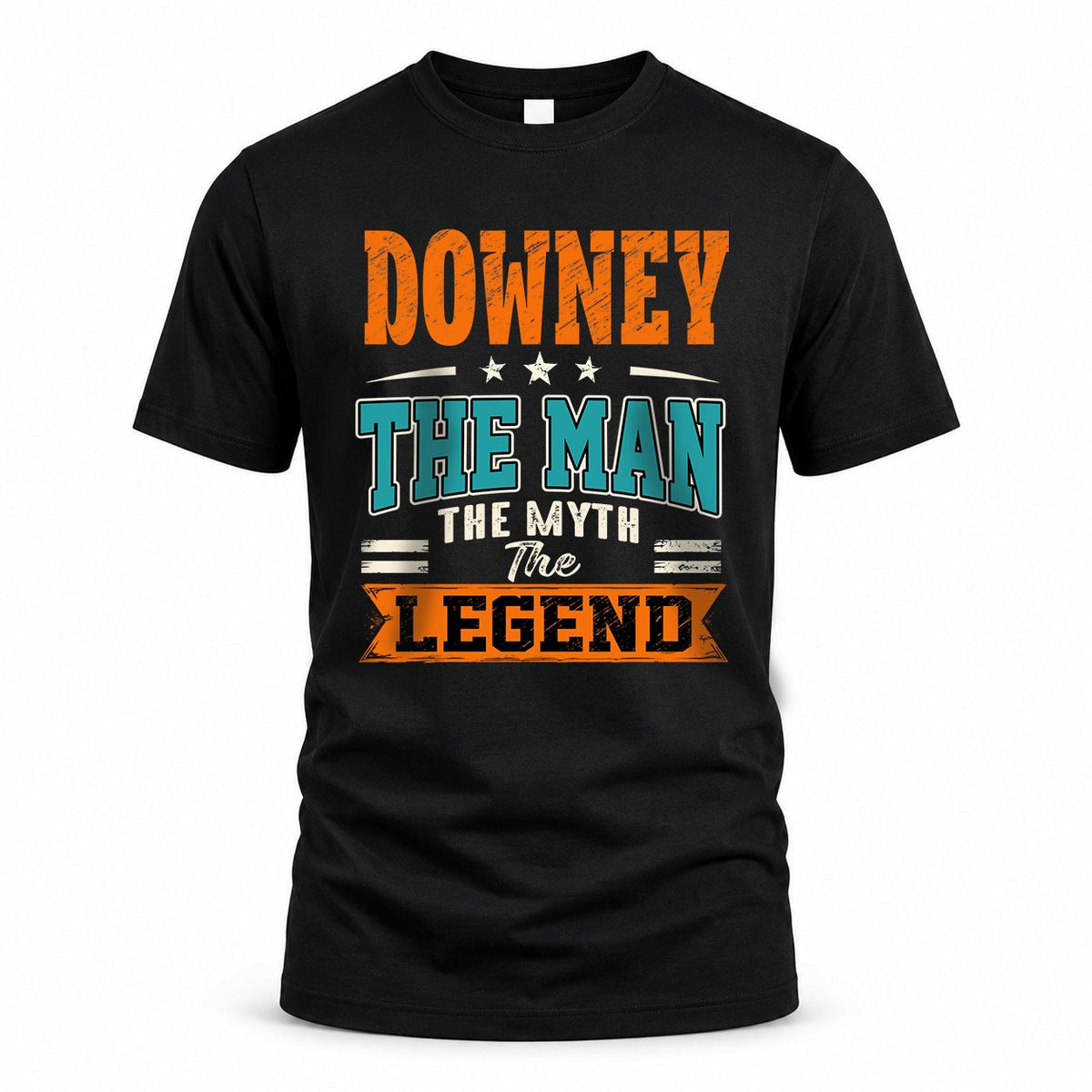 DOWNEY HH F007 The Man Myth Legend Personalized Shirt – product image 1