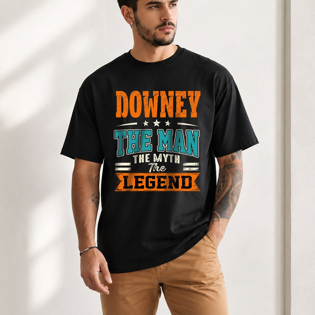 DOWNEY HH F007 The Man Myth Legend Personalized Shirt – product image 7