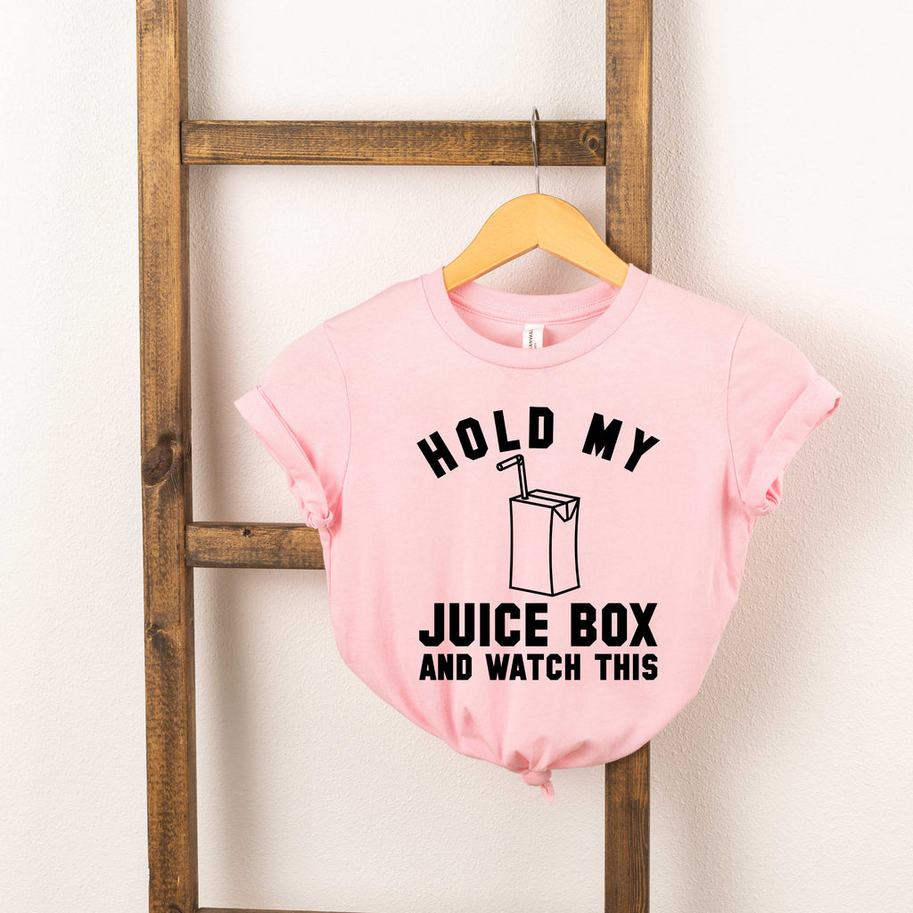 Hold My Juice Box | Toddler Short Sleeve Crew Neck product image 2