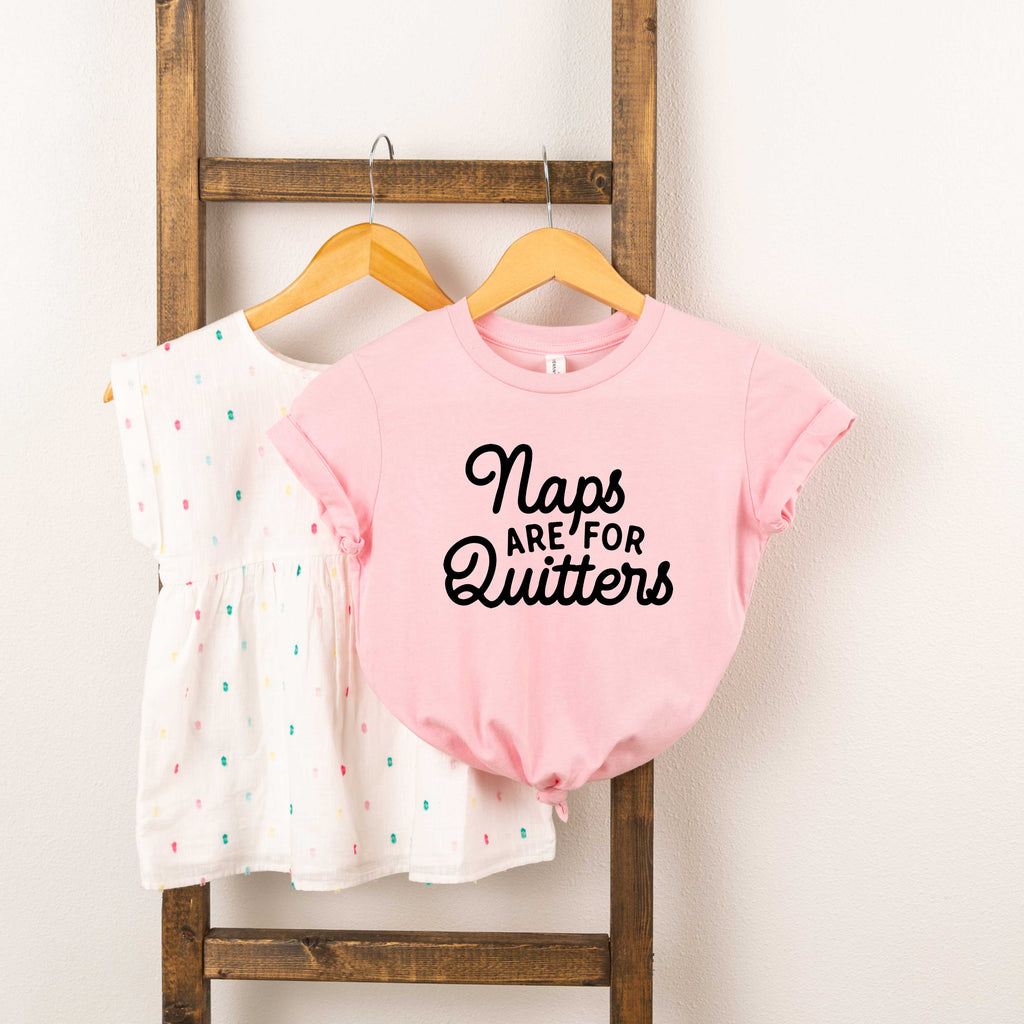 Naps Are For Quitters | Toddler Short Sleeve Crew Neck product image 4