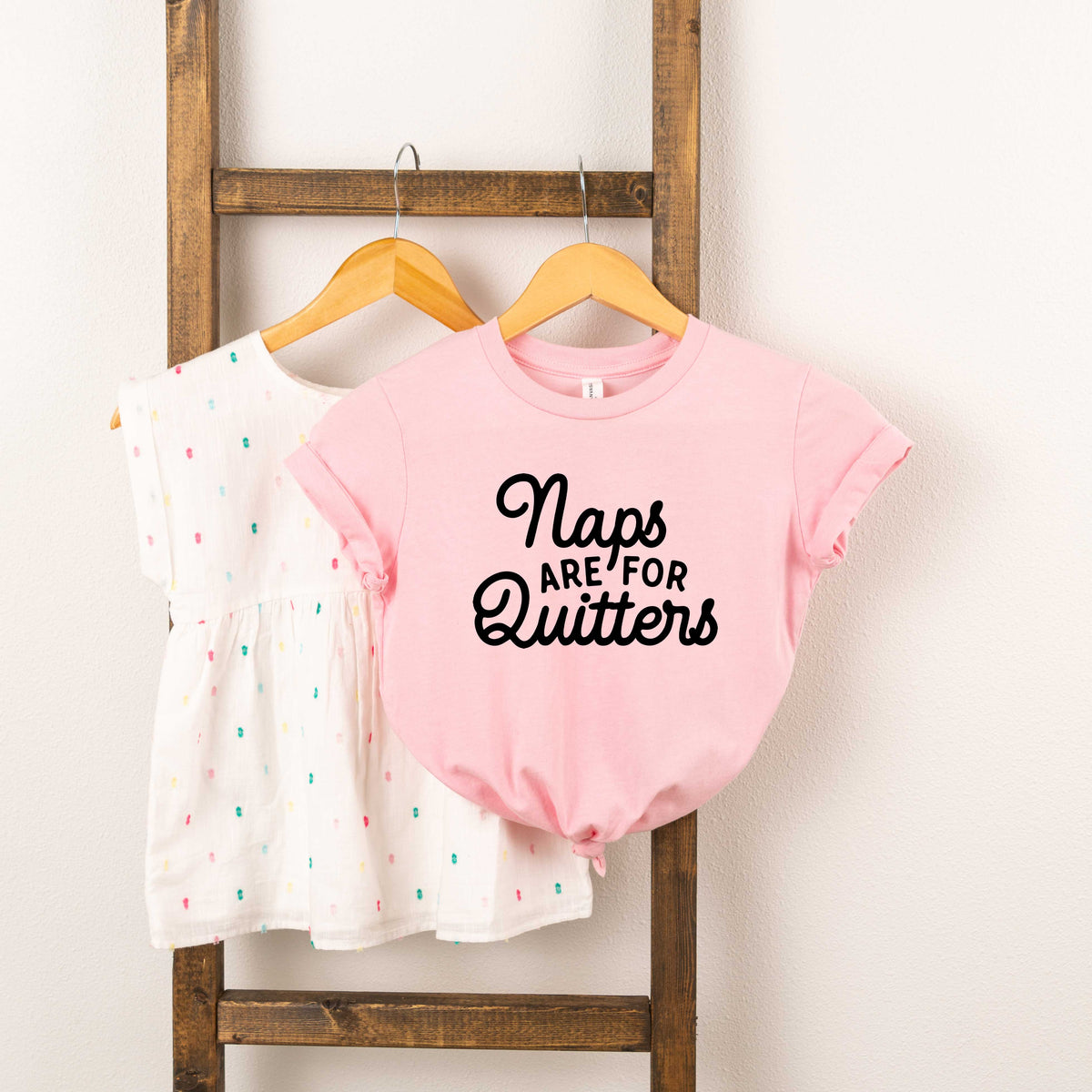 Naps Are For Quitters | Toddler Short Sleeve Crew Neck product image 4