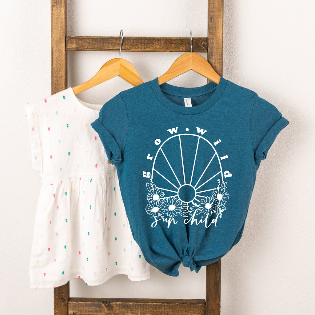 Grow Wild Sun Child | Toddler Short Sleeve Crew Neck product image 3