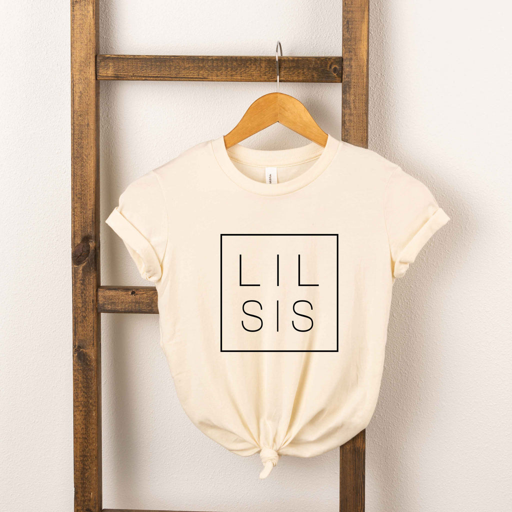 Lil Sis Square | Toddler Short Sleeve Crew Neck product image 2