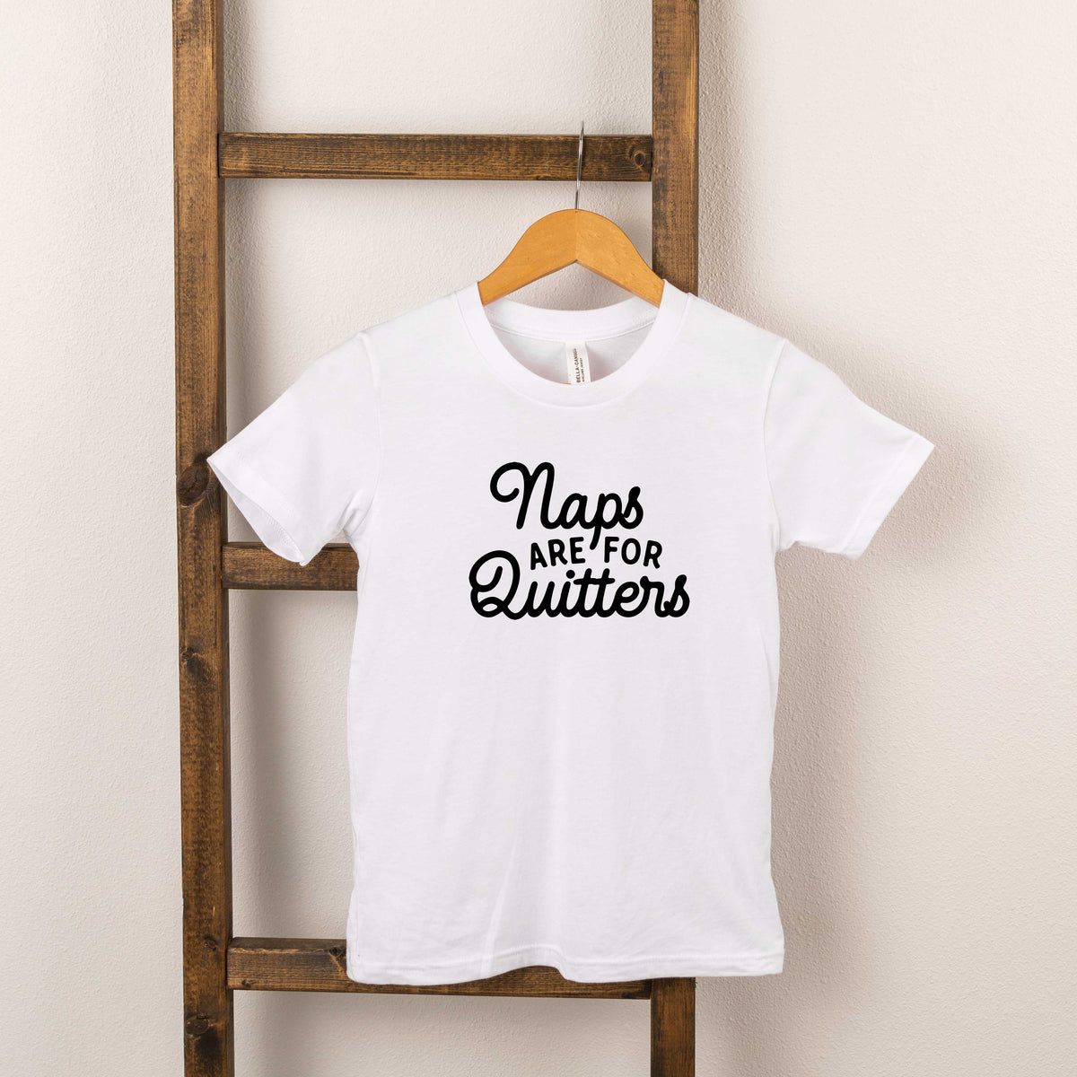 Naps Are For Quitters | Toddler Short Sleeve Crew Neck product image 2