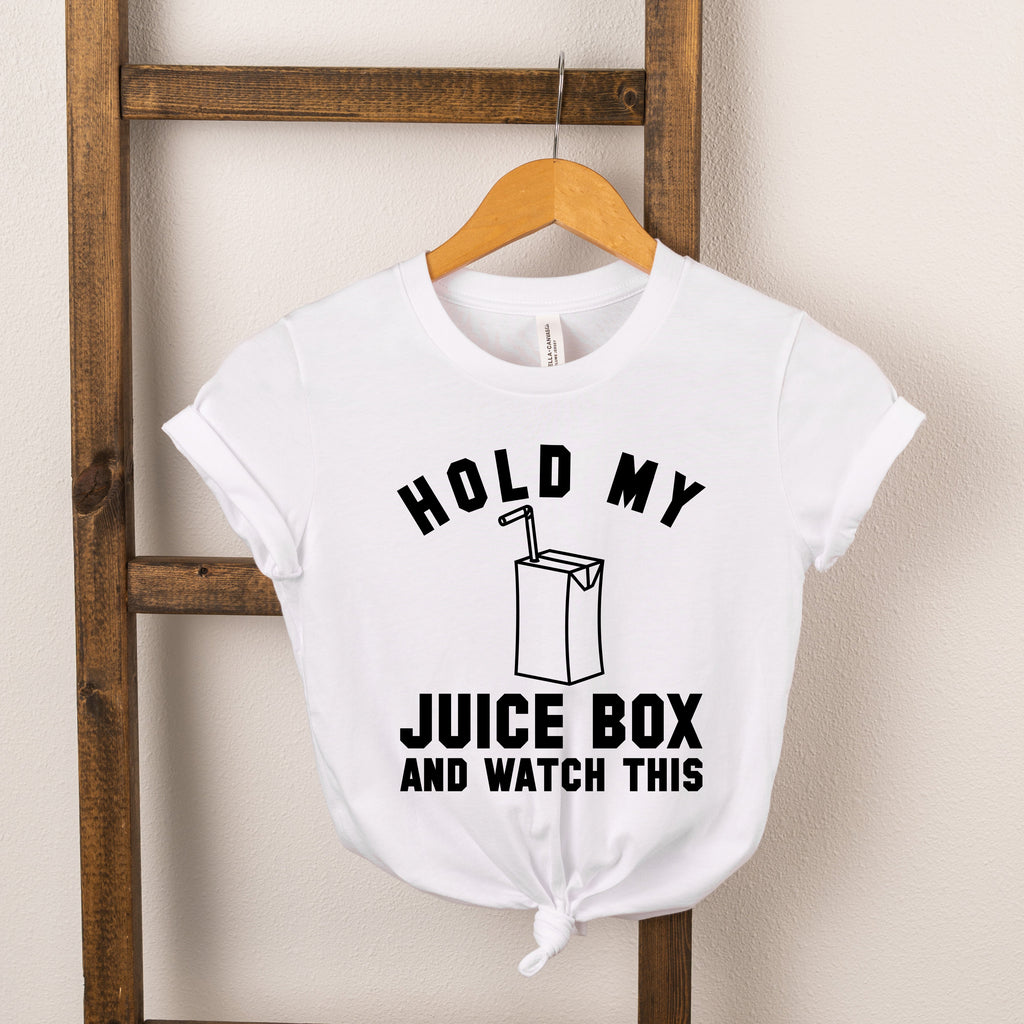 Hold My Juice Box | Toddler Short Sleeve Crew Neck product image 1