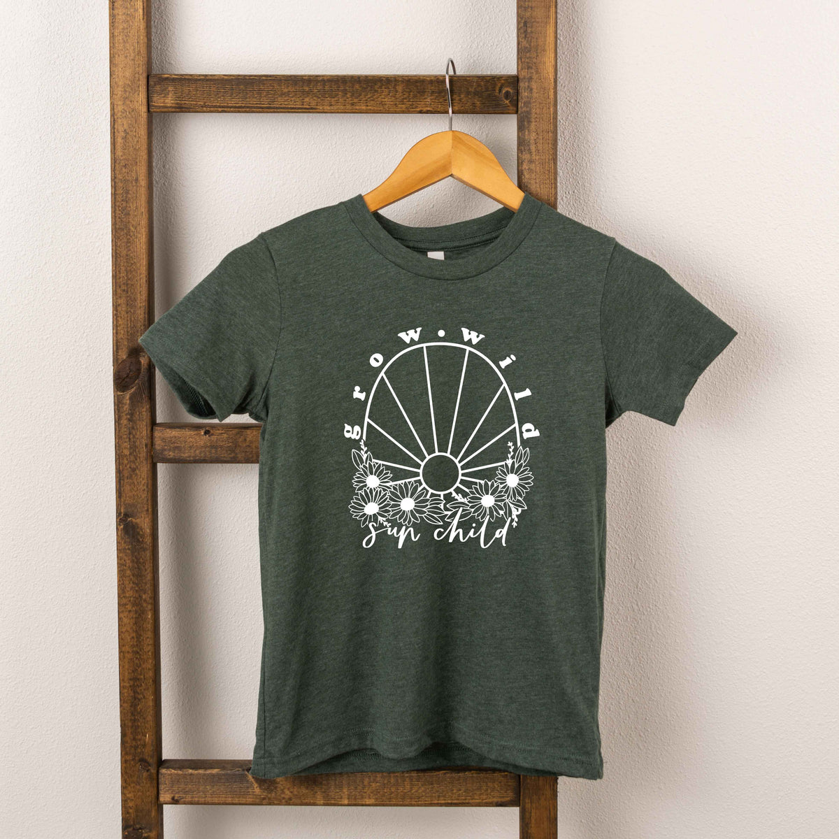 Grow Wild Sun Child | Toddler Short Sleeve Crew Neck product image 2