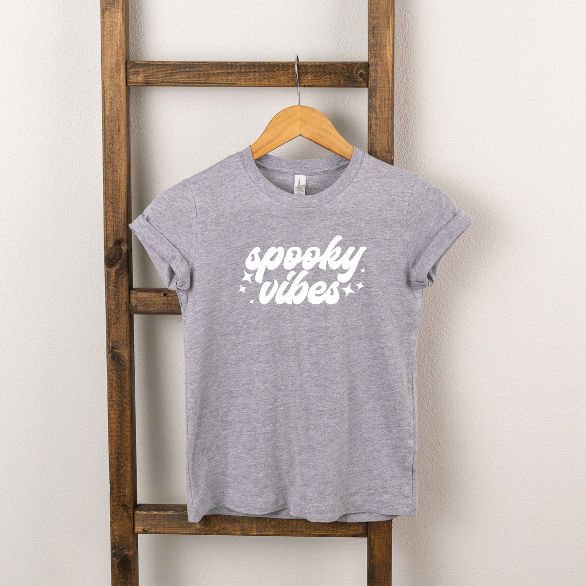 Spooky Vibes Stars | Toddler Short Sleeve Crew Neck product image 3
