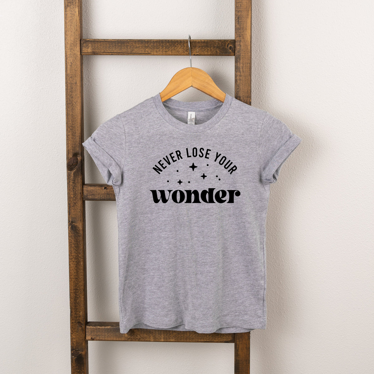 Never Lose Your Wonder | Toddler Short Sleeve Crew Neck product image 5