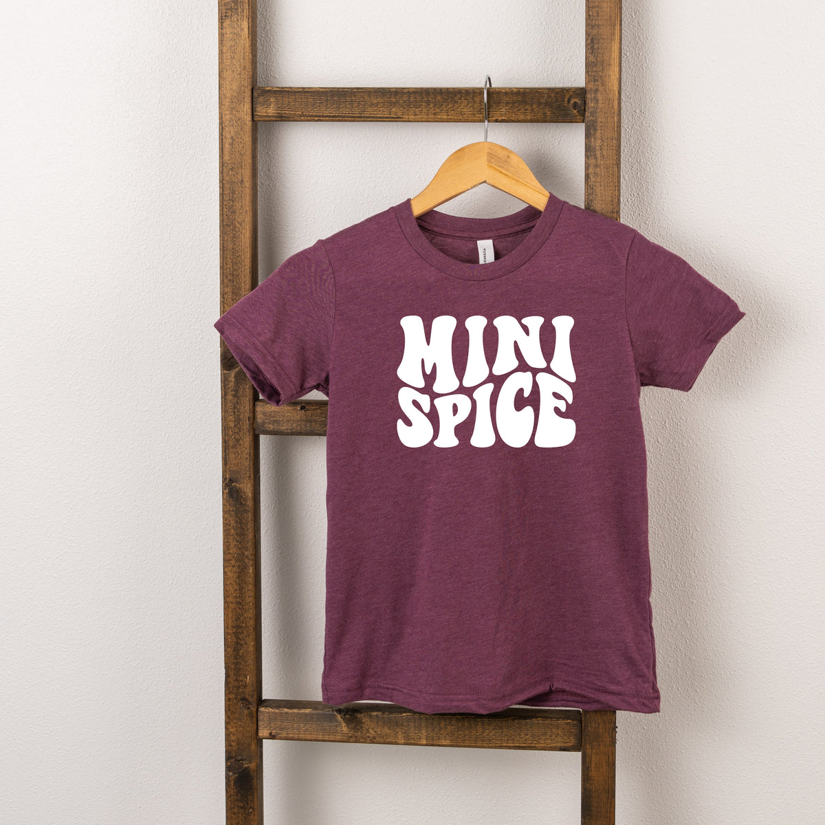 Mini Spice Wavy | Toddler Short Sleeve Crew Neck product image 1