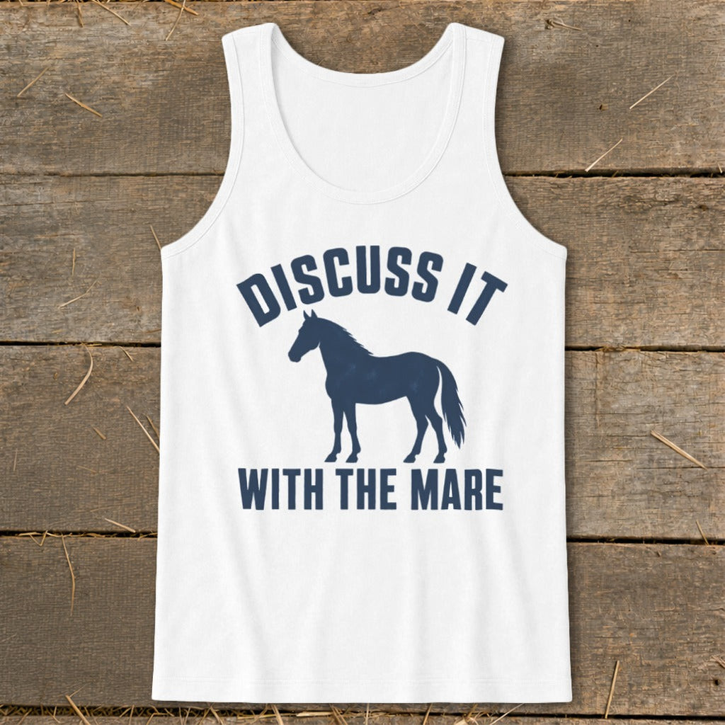 Discuss It With the Mare Tank Top