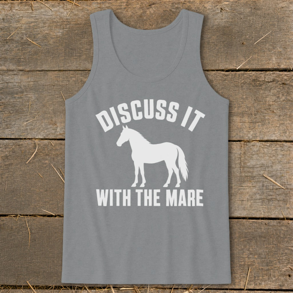 Discuss It With the Mare Tank Top