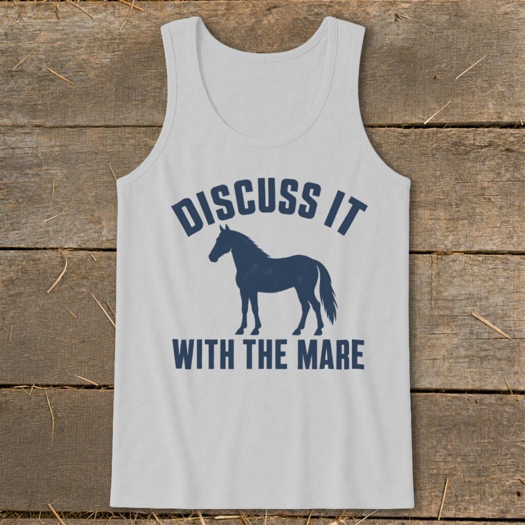 Discuss It With the Mare Tank Top