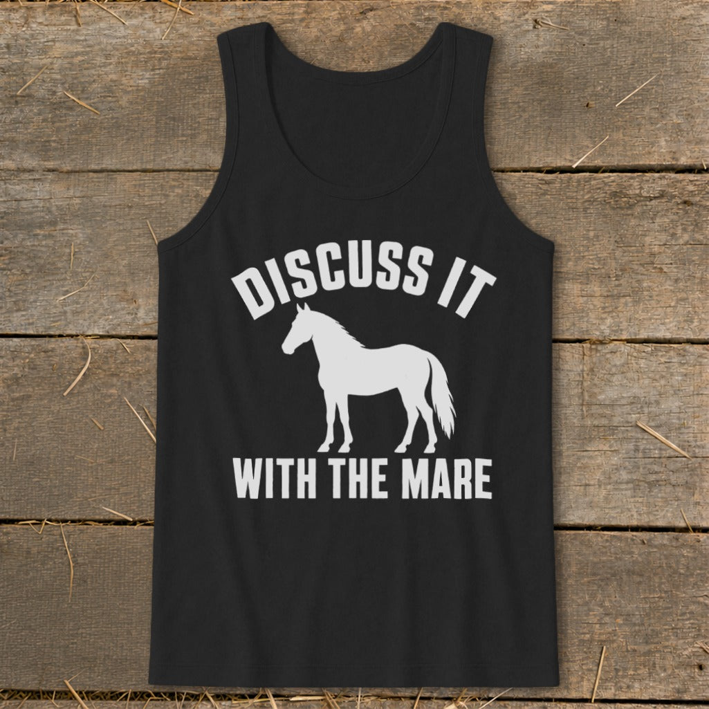 Discuss It With the Mare Tank Top