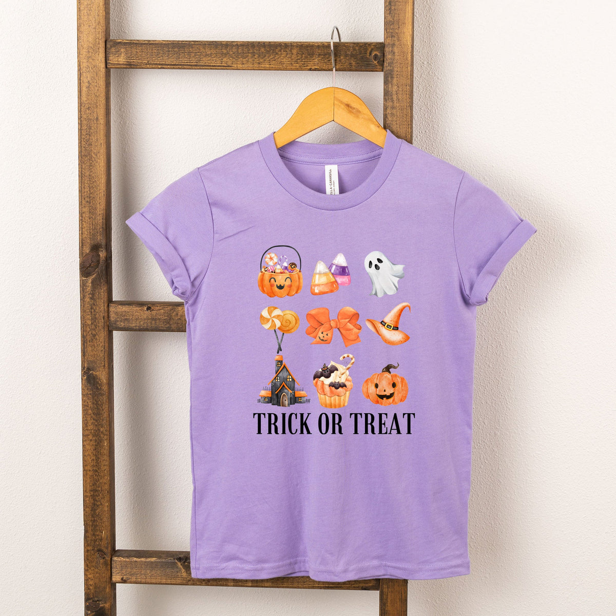 Trick Or Treat Chart | Youth Graphic Short Sleeve Tee product image 1