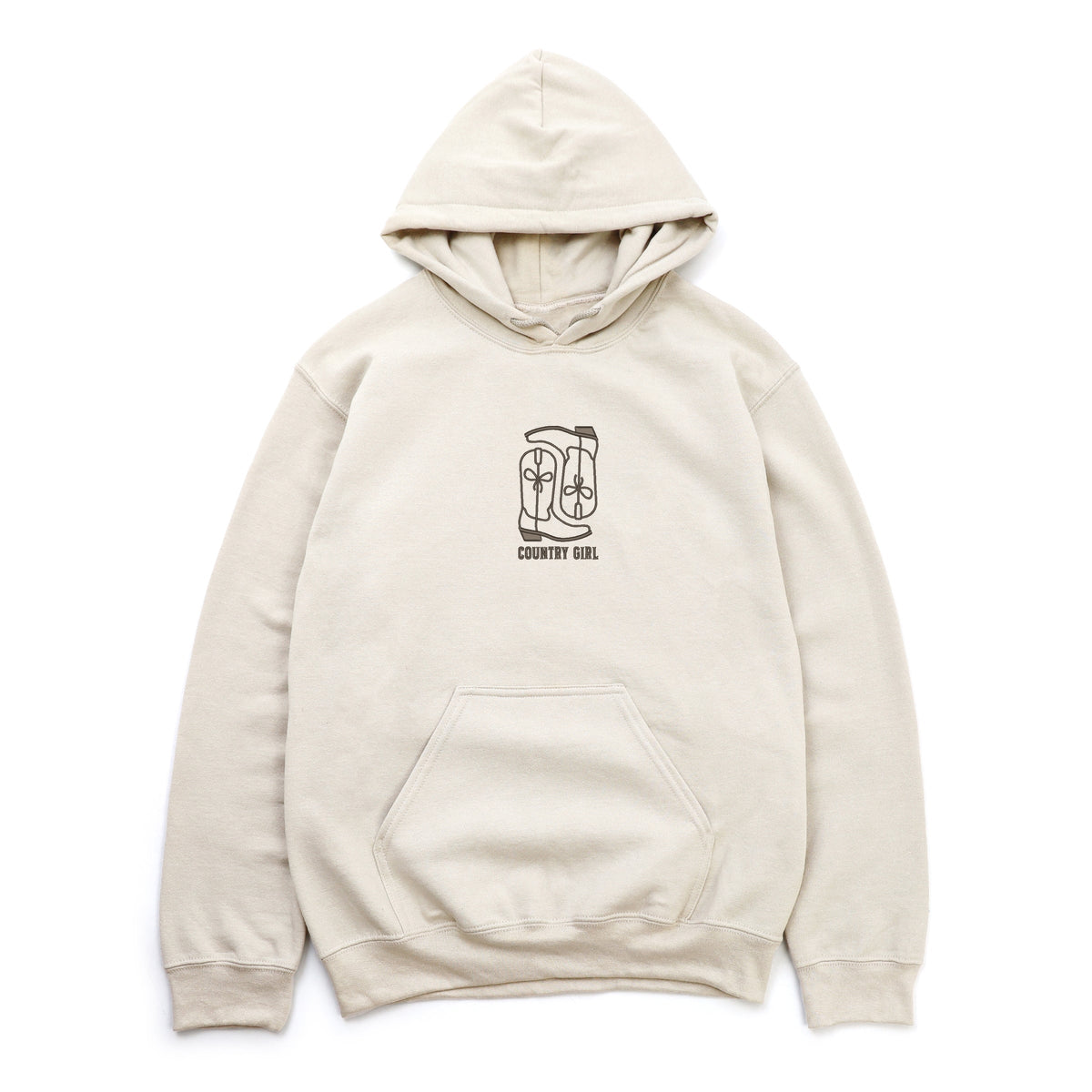 Embroidered Boots Country Girl - Women's Graphic Hoodie product image 2