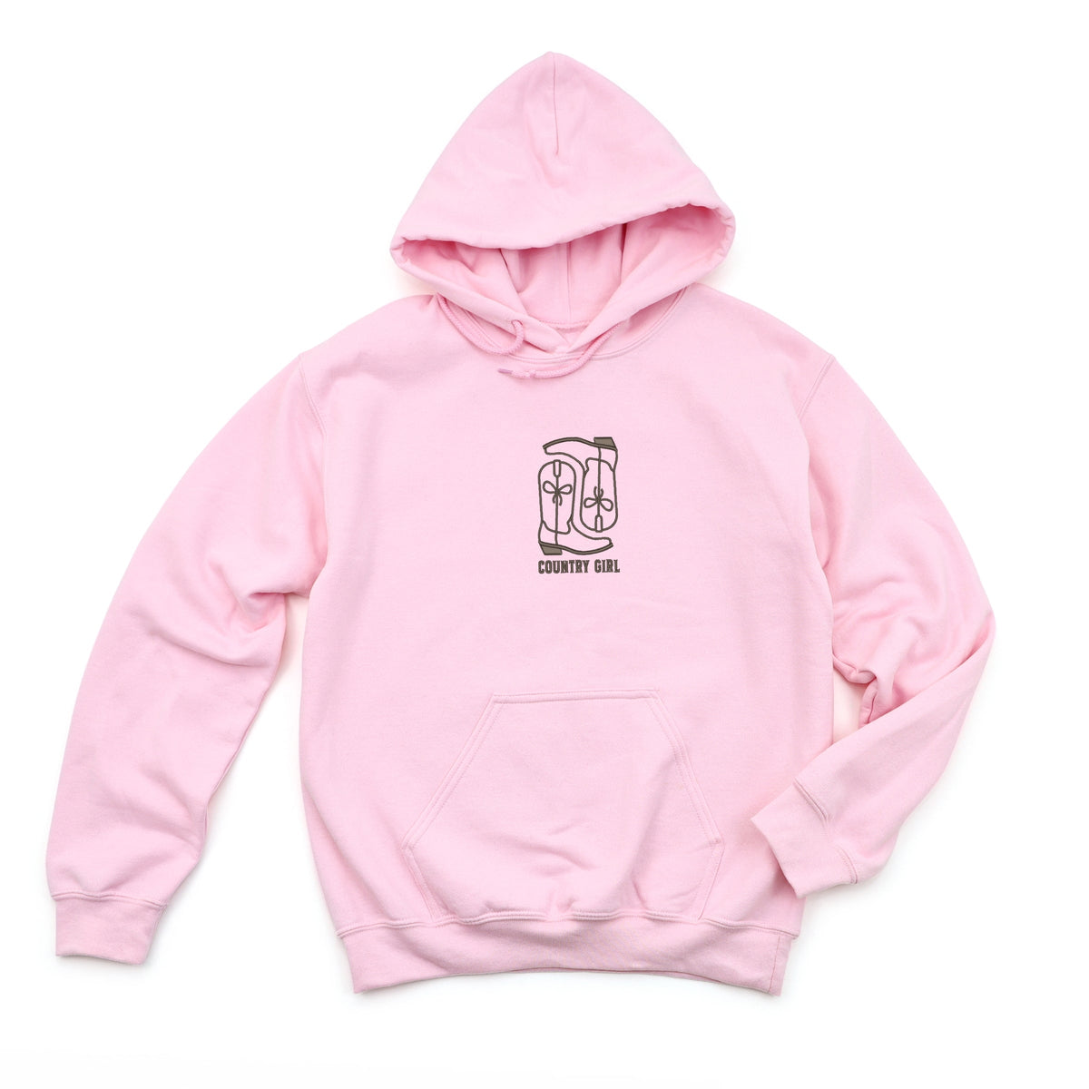 Embroidered Boots Country Girl - Women's Graphic Hoodie product image 4