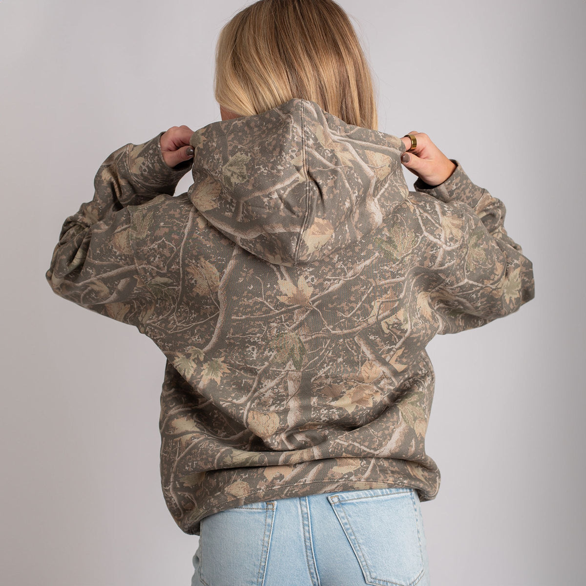 Embroidered Boots Country Girl - Women's Camo Hoodie product image 2